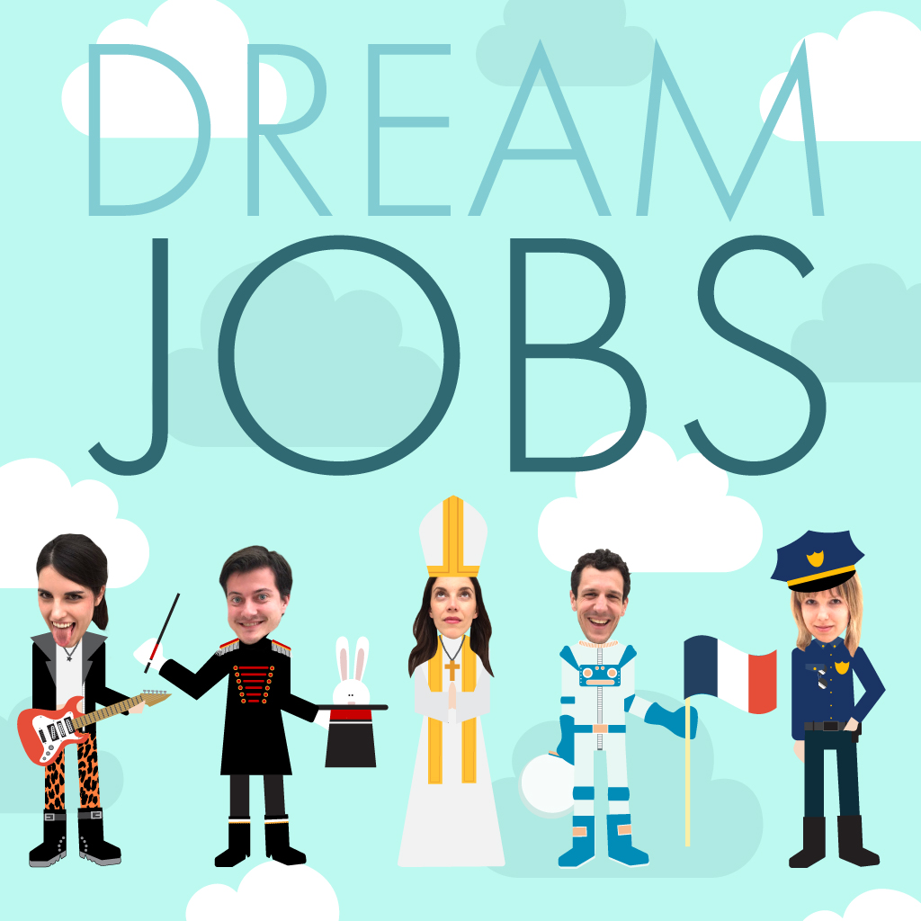 Glamorous high- flying action- packed dream jobs