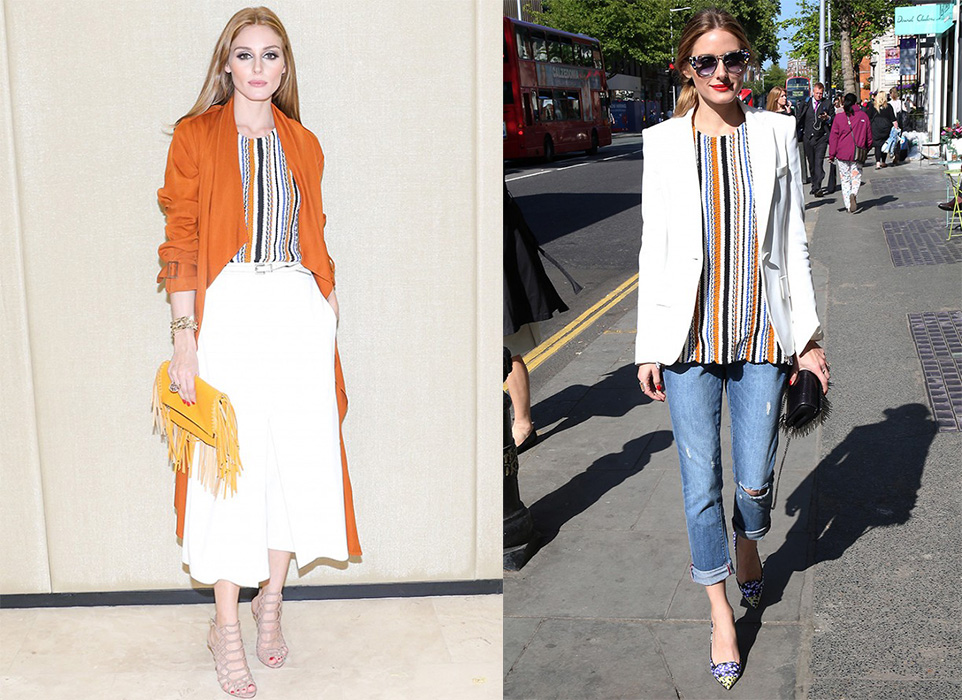 Olivia Palermo wears Zara WWW